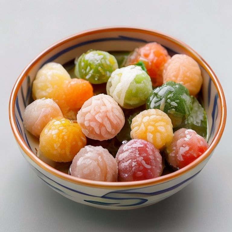 Assorted Tea Mini Glutinous Rice Balls