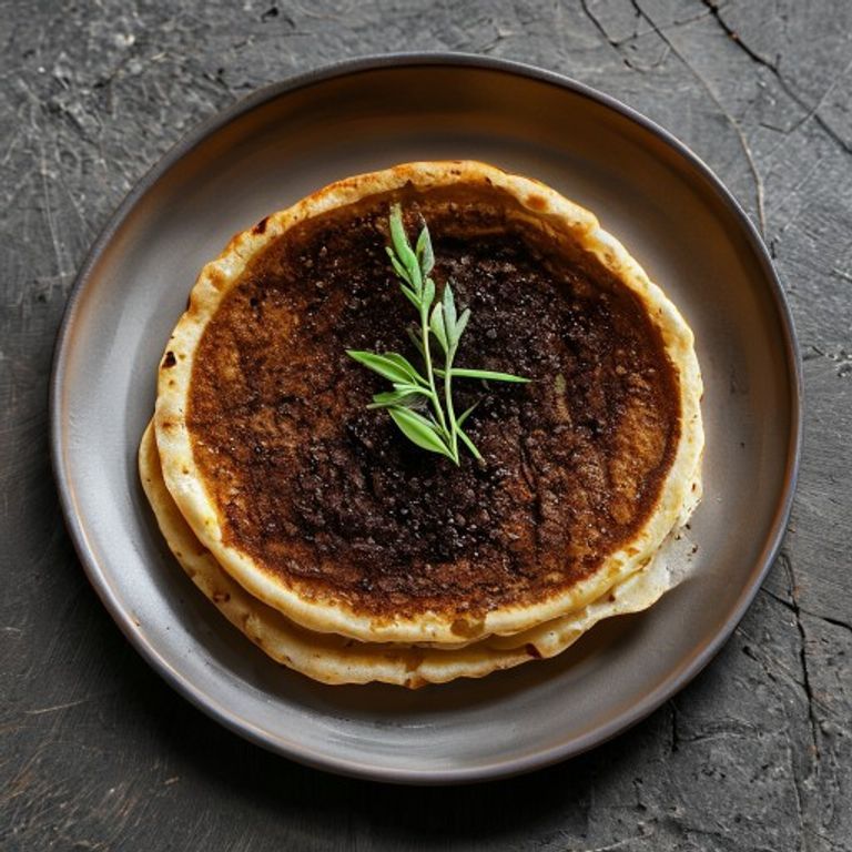 Black Whole Wheat Multigrain Pancake