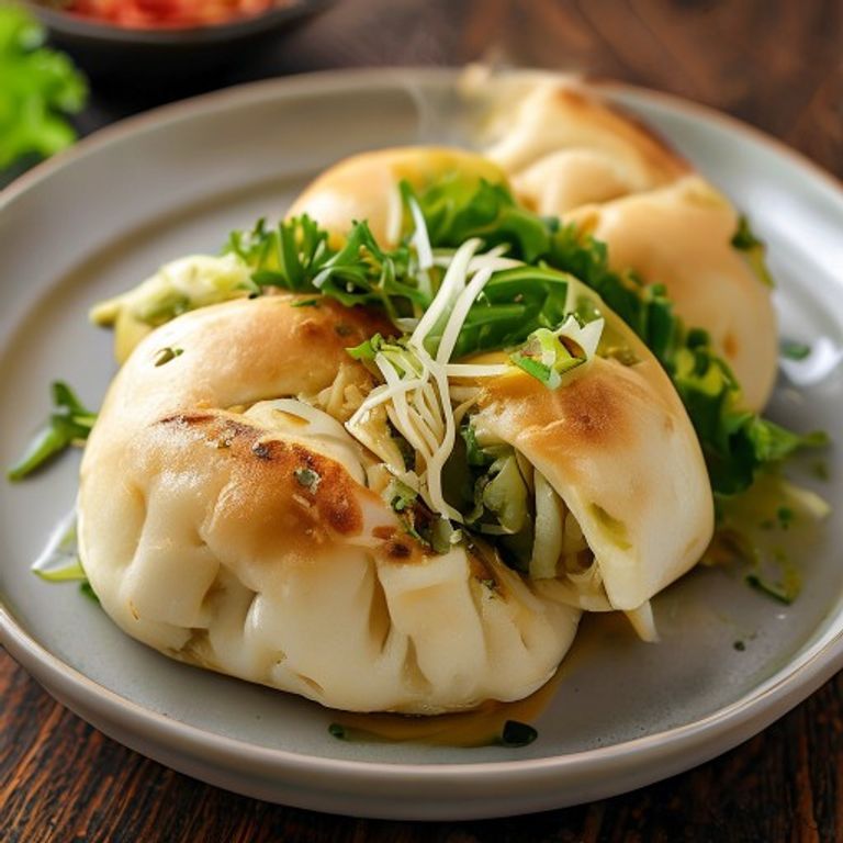 Bun Stuffed with Cabbage