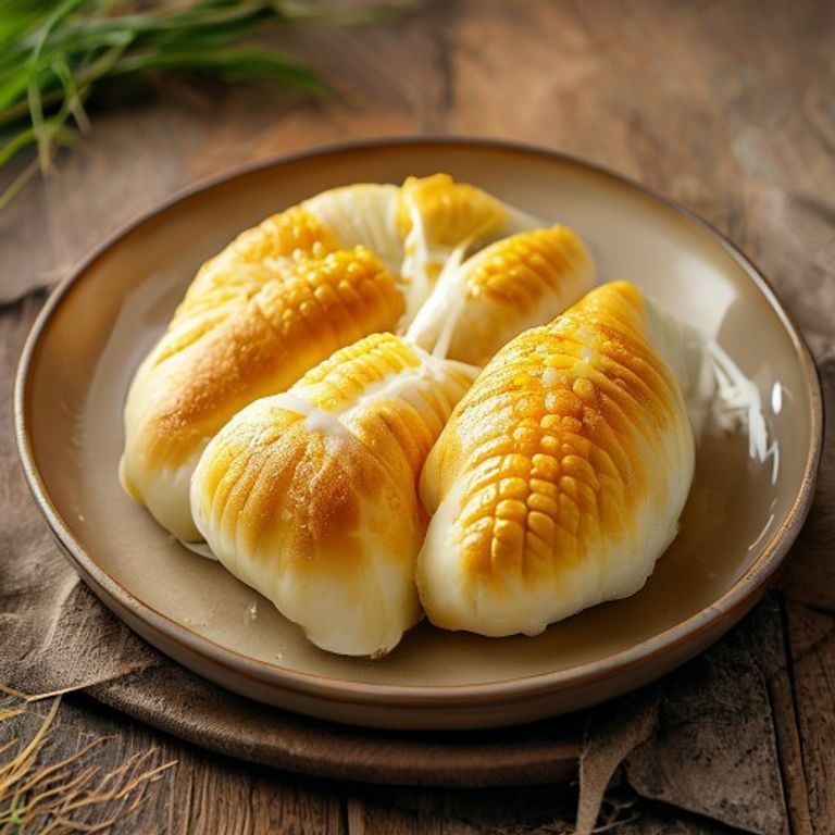Golden Corn Milky Steamed Bun