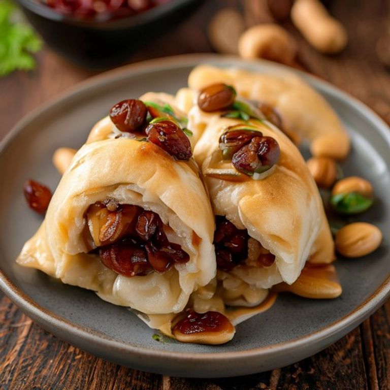 Red Date & Peanut Steamed Bun