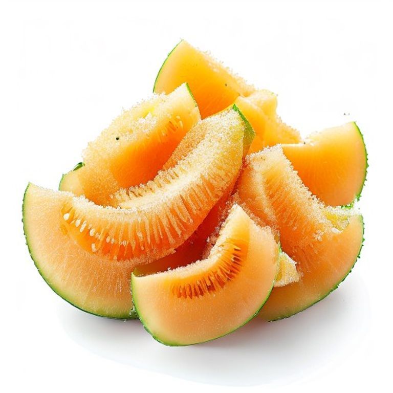 Sugar-Coated Cantaloupe