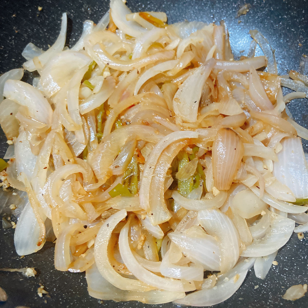 Stir-Fried Onions